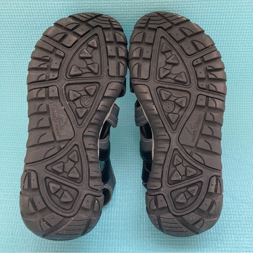 Ozark Trail Men's Blue/Gray Hiking Outdoor Adj. Waterproof Sandals-Size 8 - Picture 7 of 9